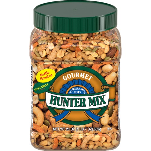 Southern Style Nuts Gourmet Hunter Mix, 23 Ounces, Sesame Sticks, Peanuts, Sunflower Kernels, Almonds, Cashews, and Pepitas - Gourmet Hunter Mix 23 Ounce (Pack of 1)