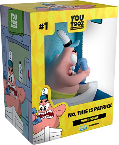 Youtooz No, This is Patrick 4.3" Vinyl Figure, High Detailed Collectible by Youtooz Spongebob Squarepants Collection