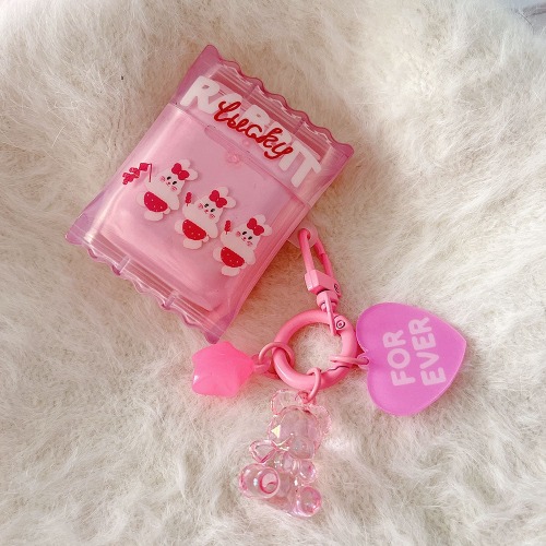 Lucky Rabbit AirPod Case - Pink / For AirPods Pro