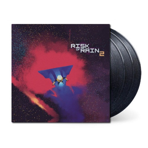 Risk of Rain 2 (Original Soundtrack) Black Vinyl w/ Rainbow Sparkle