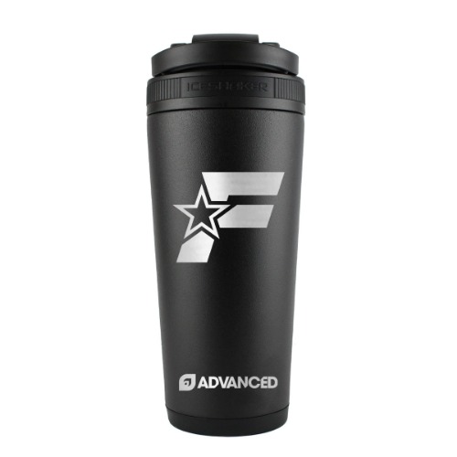 BurginStarr Custom 26oz Ice Shaker - Black - Black