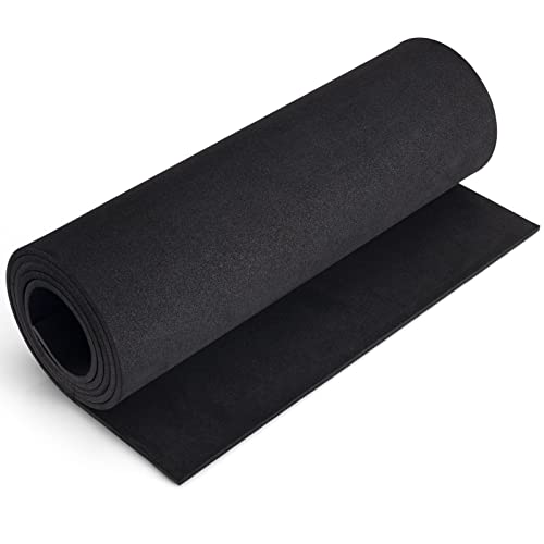 Black Foam Sheets Roll, Premium Cosplay Large EVA Foam Sheet 13.9" x 59",5mm Thick, Density 86kg/m3for Cosplay Costume, Crafts, DIY Projects by MEARCOOH - Black - Thickness-5mm