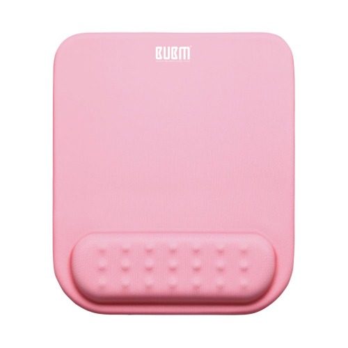 Cloud-Like Comfort Mouse Pad with Wrist Support - Blush Pink