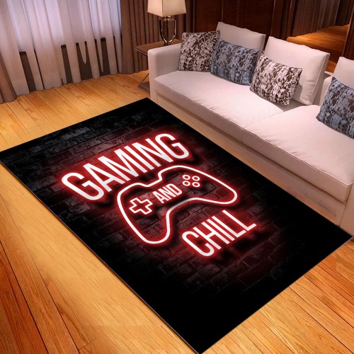 Gamers Theme Rug Carpet - Chill