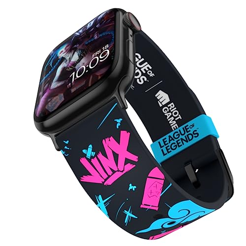 MobyFox League of Legends Smartwatch Band - Jinx Graffiti