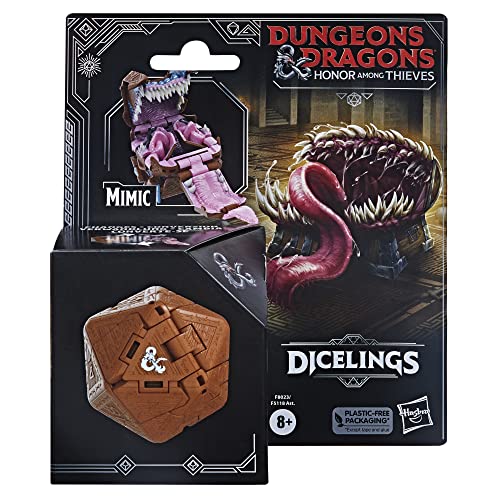 D&D Dicelings Mimic Collectible Giant d20 Action Figures - Mimic