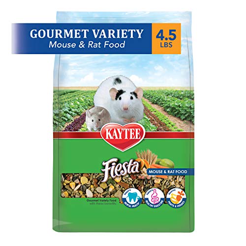 Kaytee Fiesta Pet Rat Food, 4.5 Pound