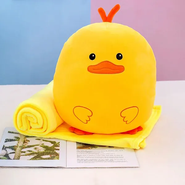 Levi - Cute Anime Plush Hugging Pillow - Yellow