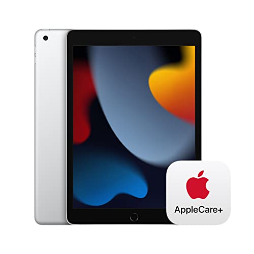 Apple 2021 10.2-inch iPad (Wi-Fi, 64GB) - Silver with AppleCare+ (2 Years) - WiFi - 64GB - Silver - With AppleCare+ (2 Years)