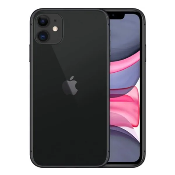 (Renewed) Apple iPhone 11, 64GB, Black - Unlocked
