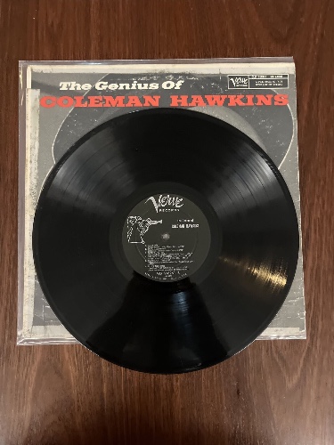 THE GENIUS OF COLEMAN HAWKINS (LP, Vinyl) [VERVE, 1st Clef Series 1958 Mono]