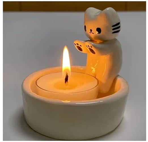 Kitten Candle Holder