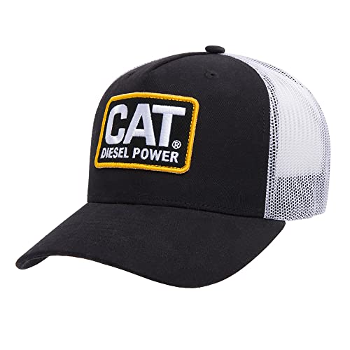 CAT Men's 1090002 Retro Diesel Power Cap - One Size - Black