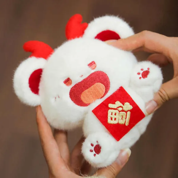 Gloomy Bear Plush Toy Fluffy Cat Plushie 6in Stuffed Animal - I