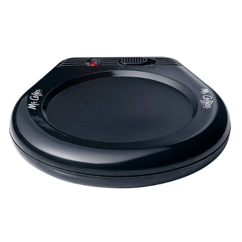 Mr. Coffee Mug Warmer for Coffee and Tea, Portable Cup Warmer for Travel, Office Desks, and Home, Black - 