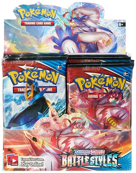 Pokemon TCG: Sword & Shield Battle Styles Booster Box - 4. Booster Display Sword & Shield 5 Battle Styles: Booster Display