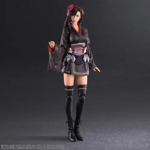 FINAL FANTASY VII REMAKE PLAY ARTS KAI ACTION FIGURE - TIFA LOCKHART EXOTIC DRESS VER.