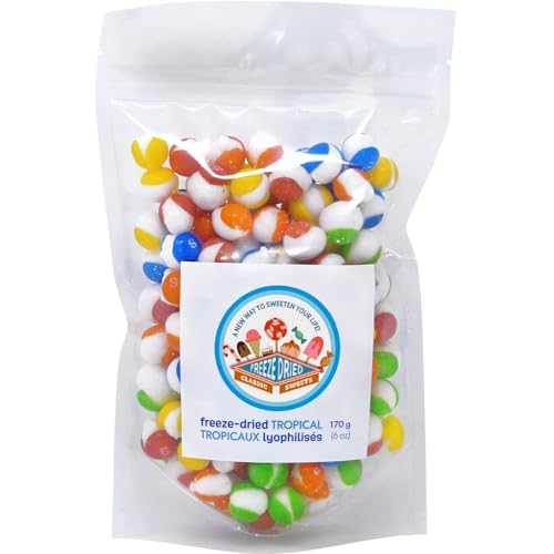 Tropical Paradise | Premium crunchy freeze dried candy for an enhanced intense flavor | 170g - Tropical - 170 g