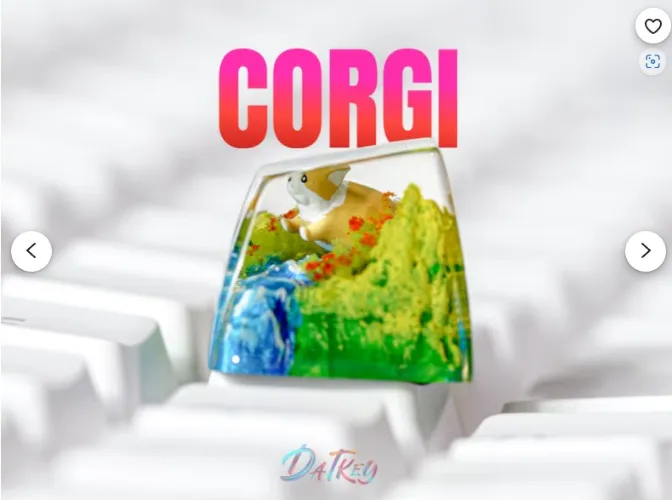 Corgi Keycap