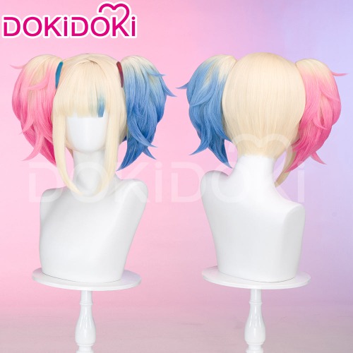 【Light Ver.  Ready For Ship】DokiDok Anime Cosplay dyeing Wig