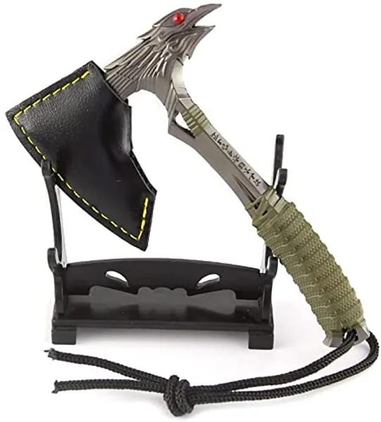 APEX Legends Metal Bloodhound Dagger Knife apex legends heirloom bloodhound axe Party Supplies Desk Decoration Man Backpack Pendant Gift Clothes Accessory Sets Bronze, Apex-Fatty A-02