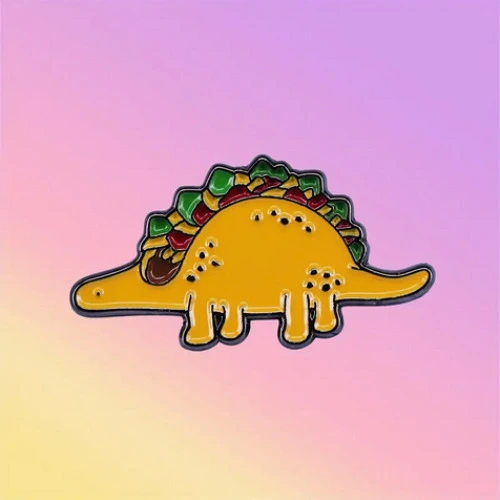 Tacosaurus Pin