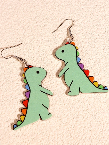 Dino earrings