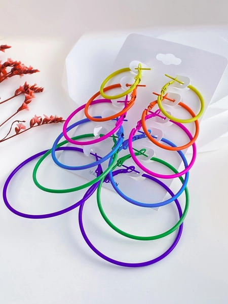 Colorful hoops