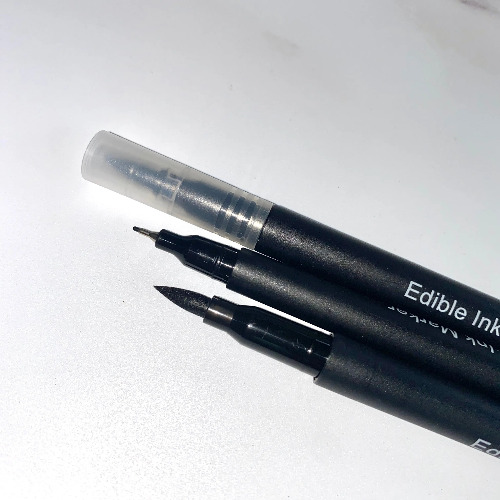 Dual Tipped Edible Ink Marker | Black