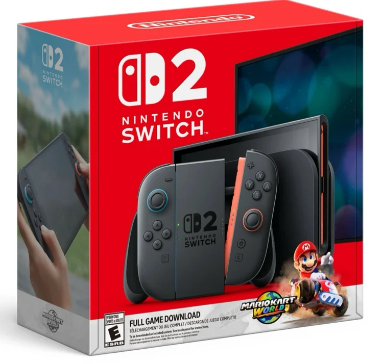 Switch 2 + Mario Kart World Bundle - Nintendo Switch 2