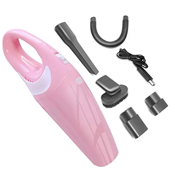 Fhdpeebu Powerful Car Handheld Vacuum Cleaner, Portable Wet  Dry Hand Vacuum Cordless, Dust Buster for Home Car Cleaning C