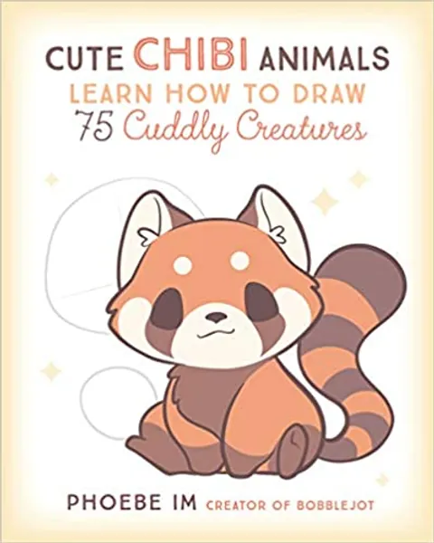 Cute Chibi Animals: Learn How to Draw 75 Cuddly Creatures - 