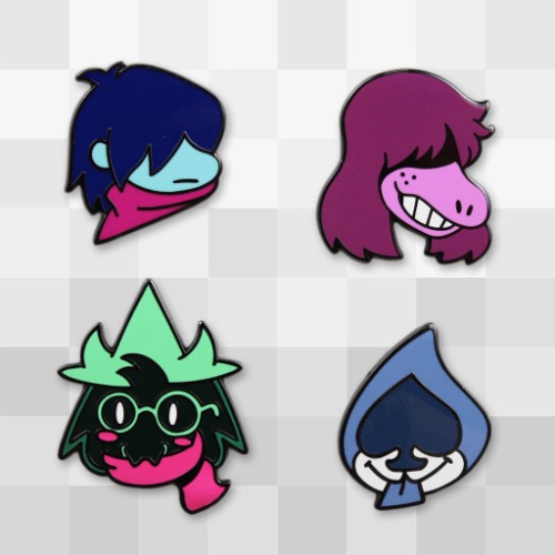 DELTARUNE Character Pin Set 1 | Default Title