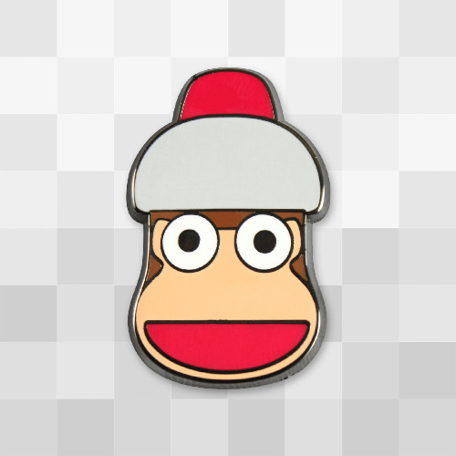 Pipo Monkey Enamel Pin | Default Title