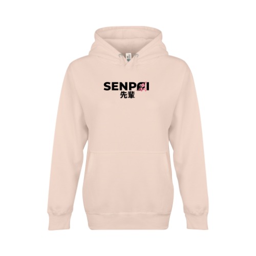 ADV SENPAI HOODIE - LIGHT - XL / Pale Pink