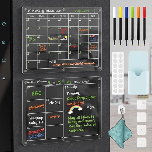 Acrylic Calendar for Fridge
