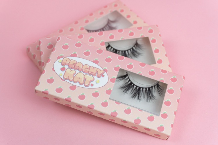 PeachyKat Lashes .. I'll post an IRL selfie wearing them ♥
