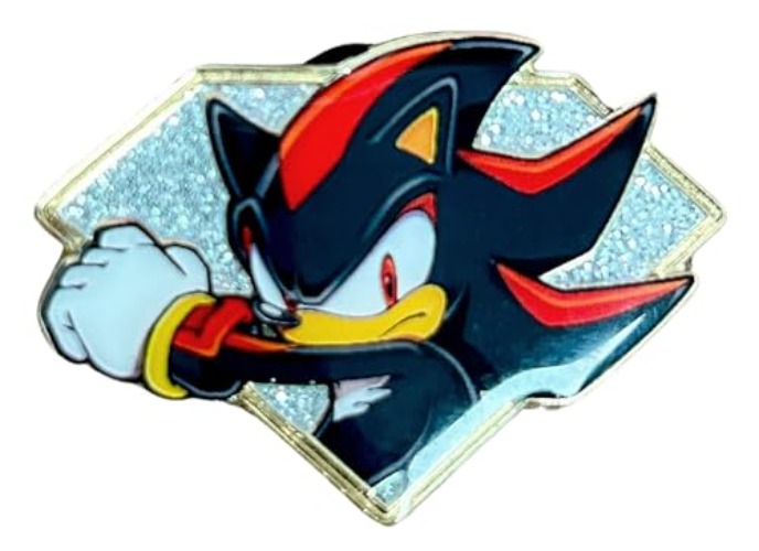 Golden Series 2 Shadow - Modern Sonic The Hedgehog Collectible Pin