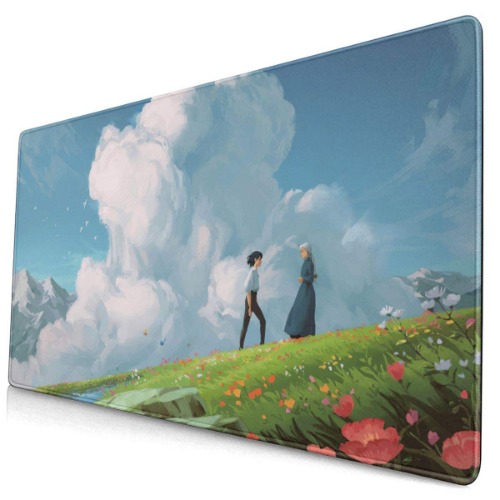 Anime Mouse Pad 15.8x29.5 in Multipurpose Comfortable Waterproof Mousepad Desk Mat for Gamer Office Home (40x75cm) - 
