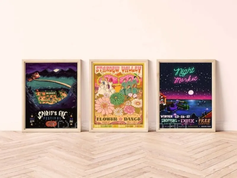 11x14 Inch Stardew Valley Event Poster Prints | Etsy