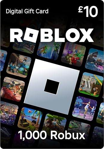 Roblox Gift Card - 1,000 Robux [Includes Exclusive Virtual Item] [Online Game Code] - 10