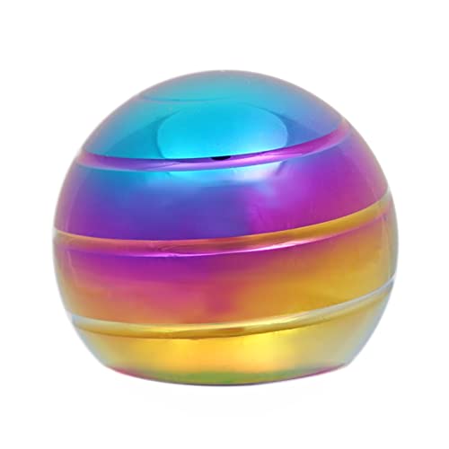 Desk Fidget Toys for Kinetic Toy: Cool Gadgets Cool Stuff for Adults Kids Teens, Spinning Up to 180 Seconds, Stress Relief Toy for Christmas Optical-Illusion Gift for Office School Home Women Men - Rainbow Ball
