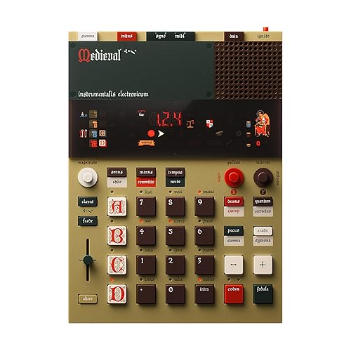 Teenage Engineering EP-1320 Medieval Sampler, Drum Machine and Sequencer with Built-in Microphone and Effects - EP–1320