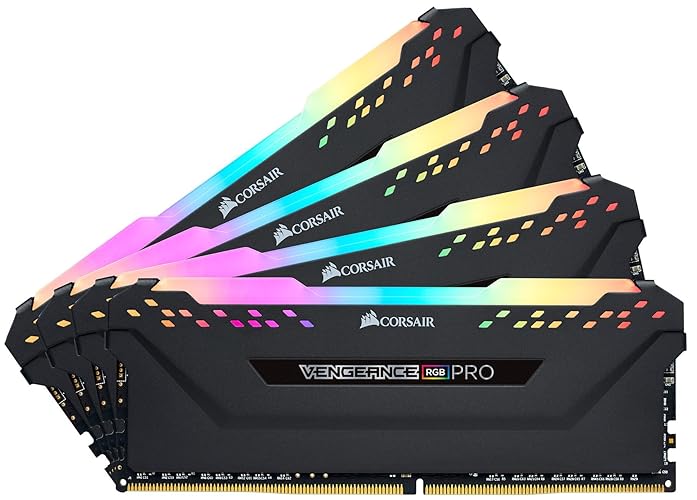 Corsair Vengeance RGB Pro 32GB (4x8GB) 3600MHz C18 - Noir - 4 x 8 Go