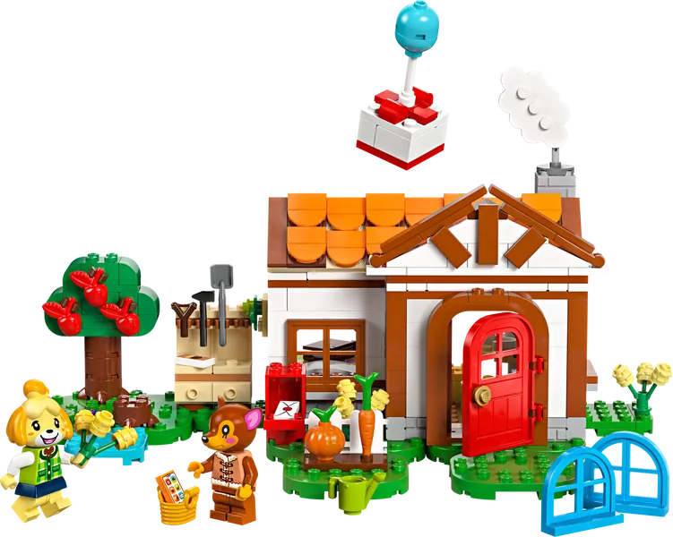 Isabelle's House Visit 77049 | Animal Crossing™ | Buy online at the Official LEGO® Shop US 