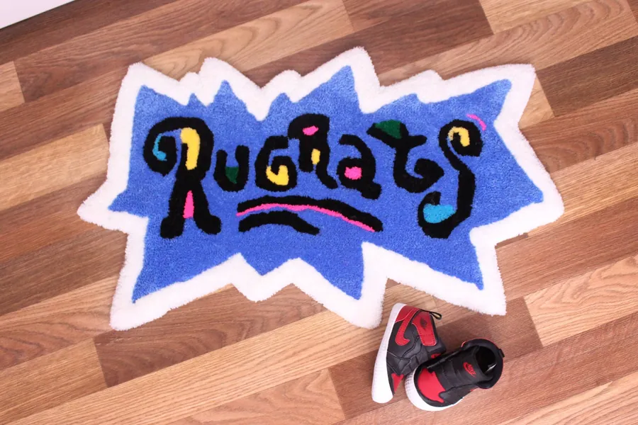Rugrats hand tufted rug Custom