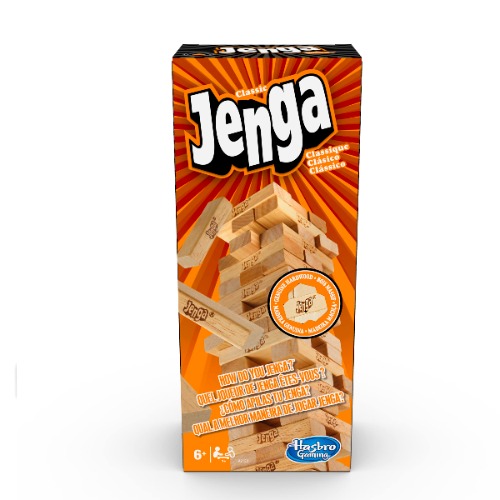 Hasbro Gaming: Jenga Classic Game - Jenga Classic