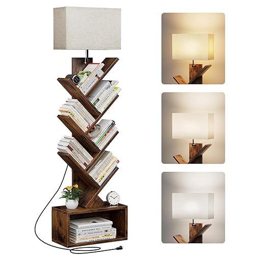 Tree Bookshelf with Light