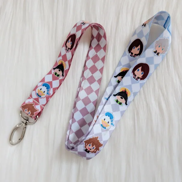 KHI Adventurers - Lanyard - Sora, Duck, Goof, Riku, and Kairi