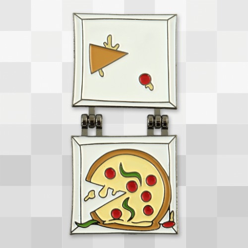 Best-a Pizza Hinged Pin | Default Title